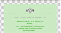 Desktop Screenshot of checkerjc.com