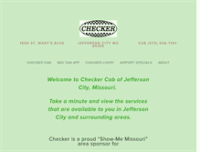 Tablet Screenshot of checkerjc.com